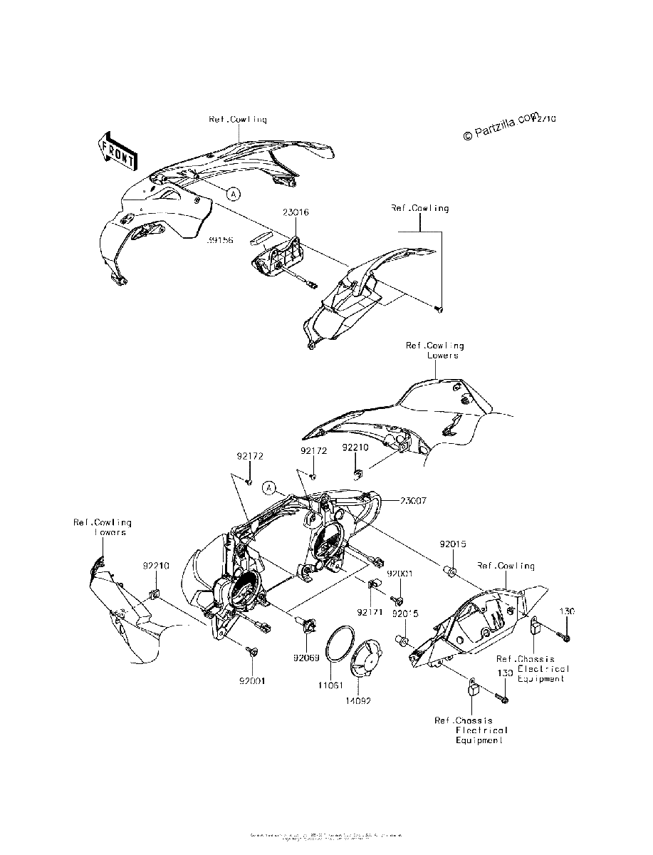 Diagrama de HEADLIGHT S