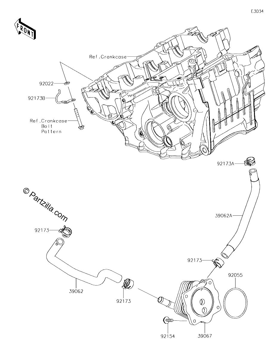 Diagrama de OIL COOLER