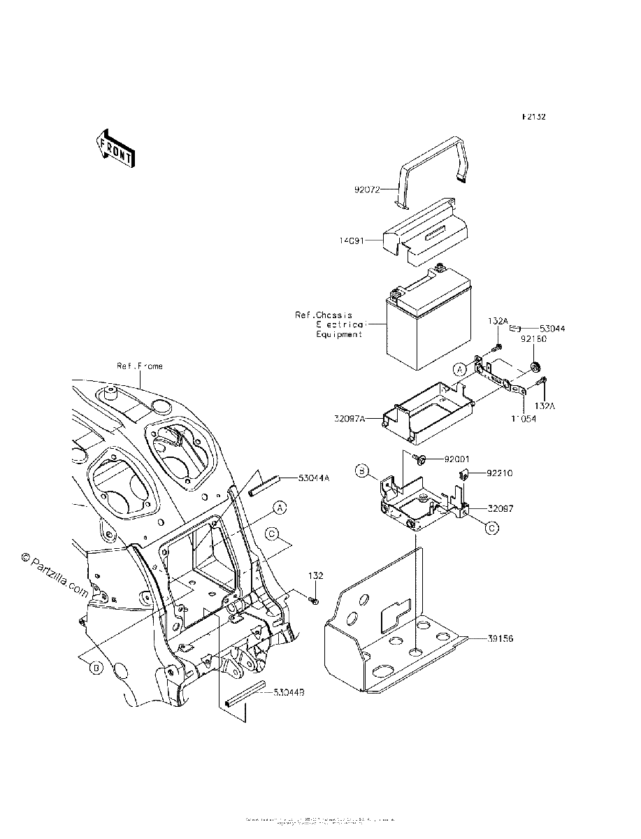 Diagrama de BATTERY CASE