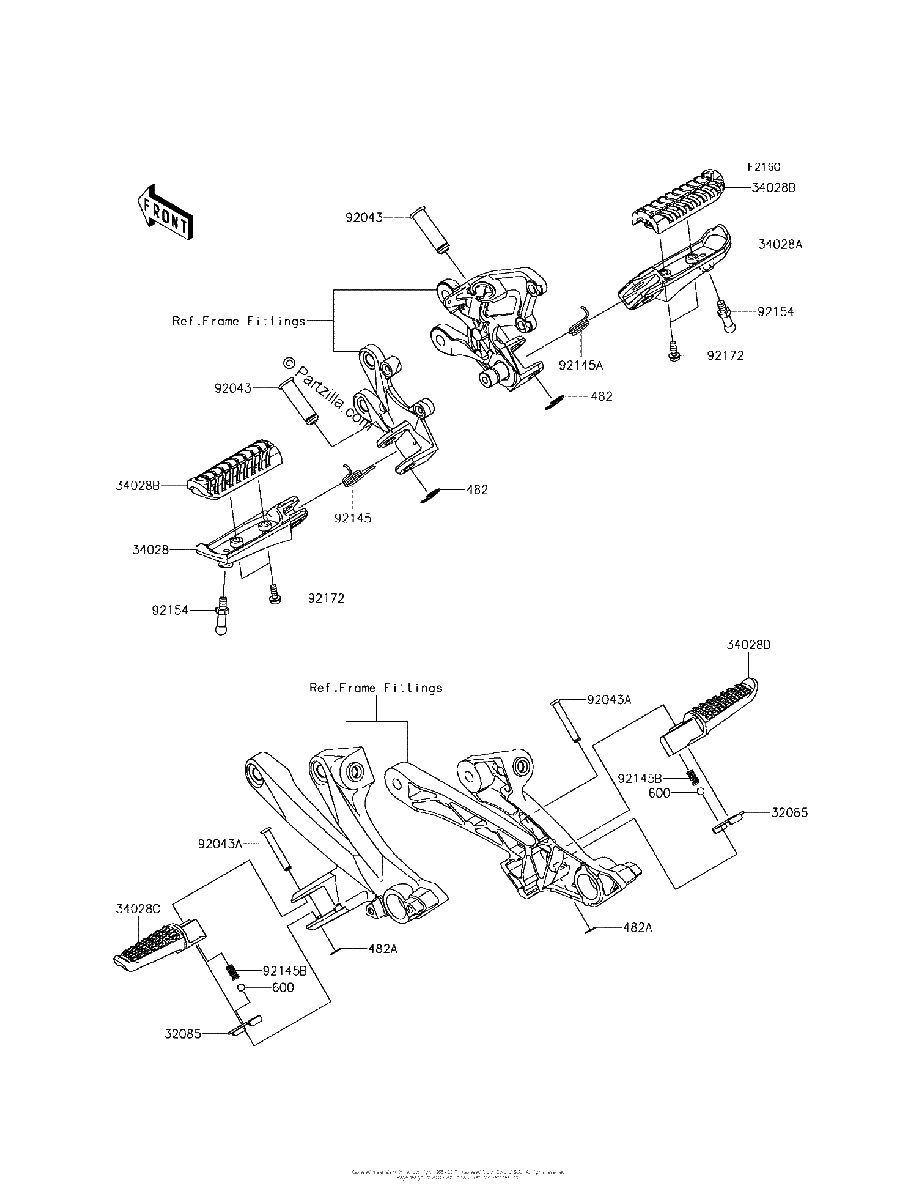 Diagrama de FOOTRESTS