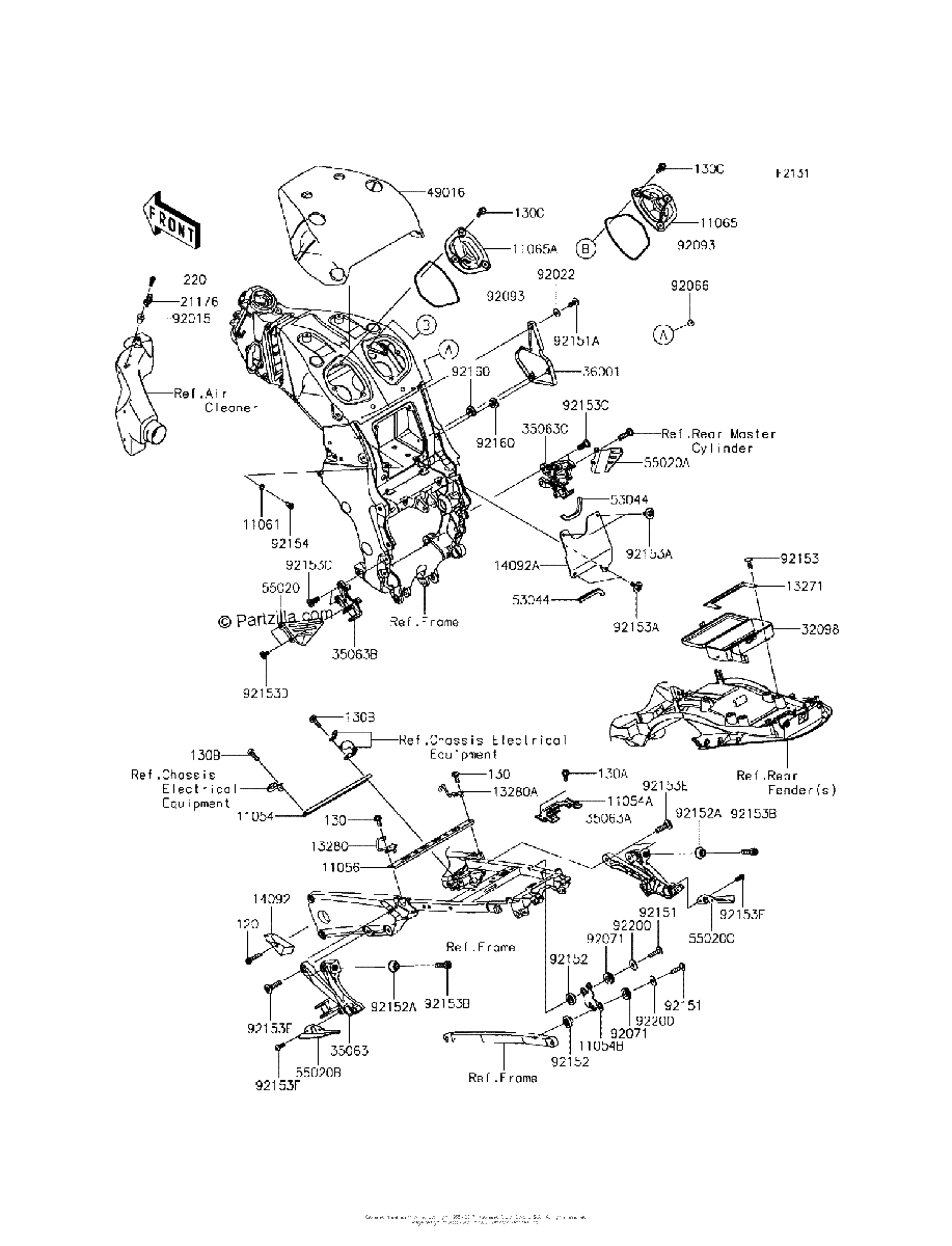Diagrama de FRAME FITTINGS