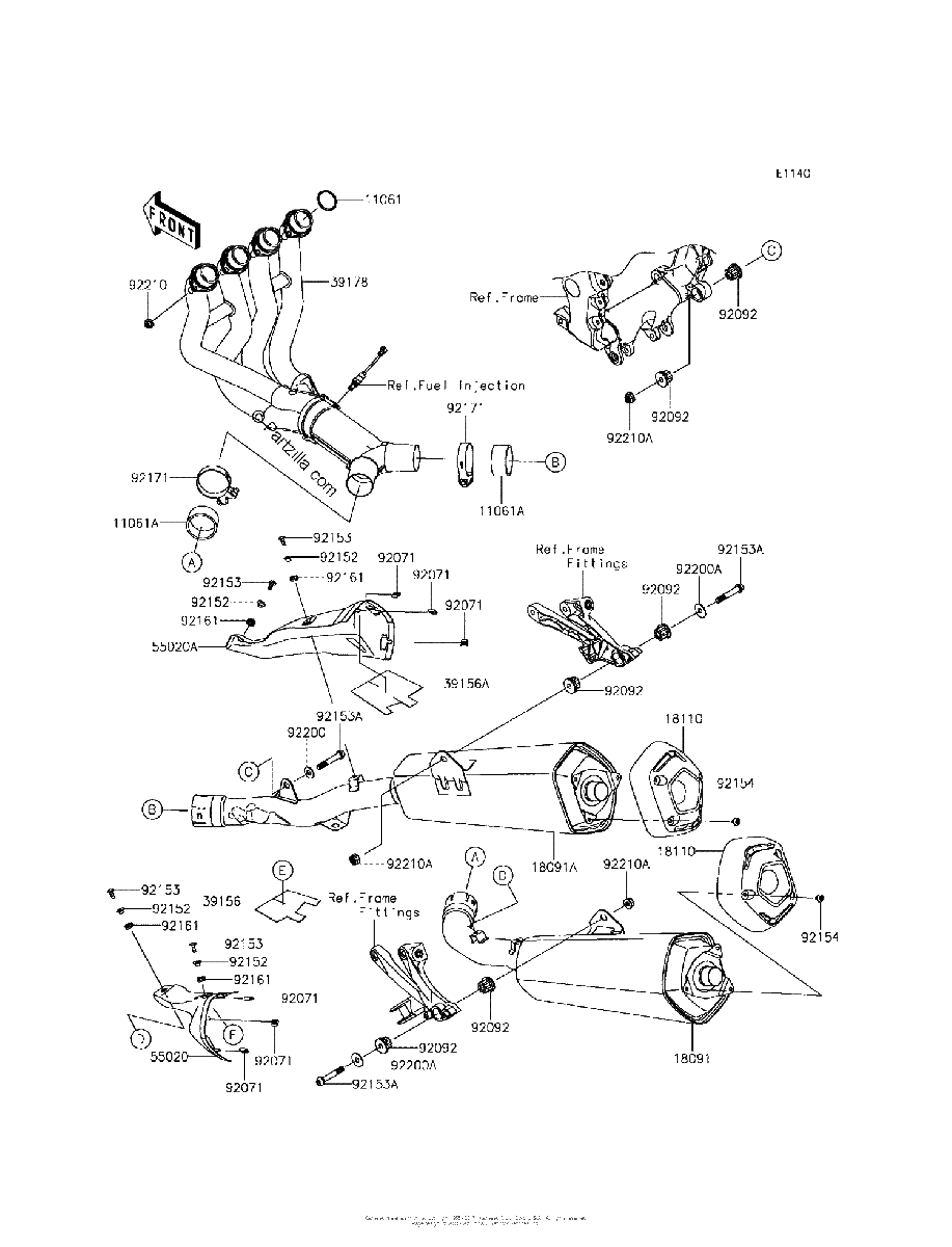 Diagrama de MUFFLER S