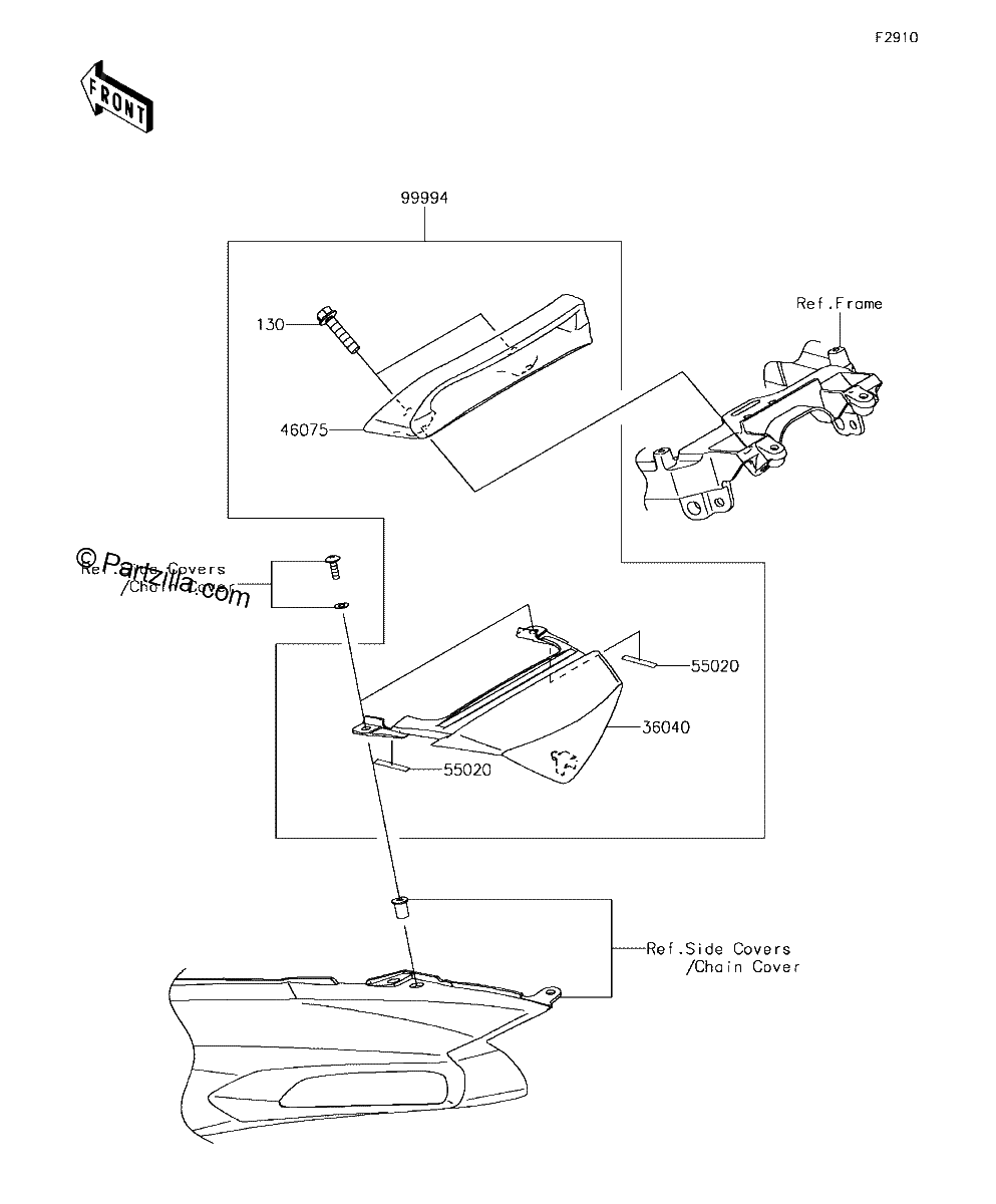 Diagrama de ACCESSORY TAIL GRIP