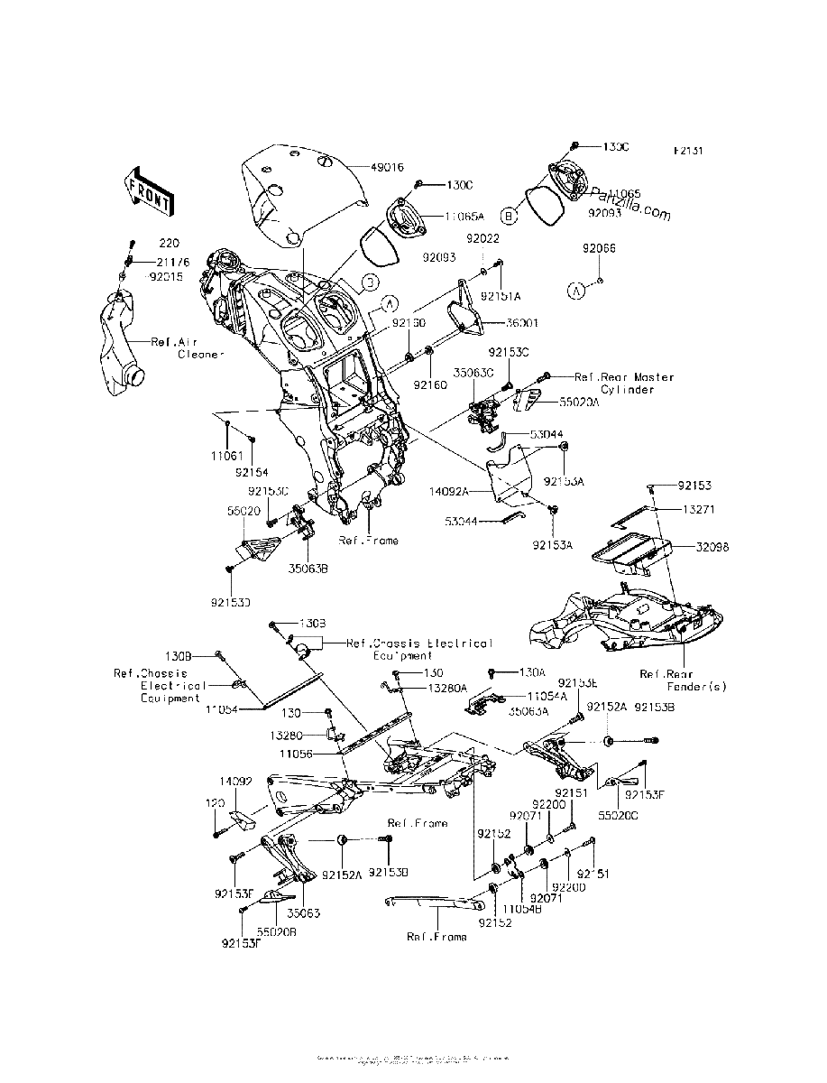 Diagrama de FRAME FITTINGS