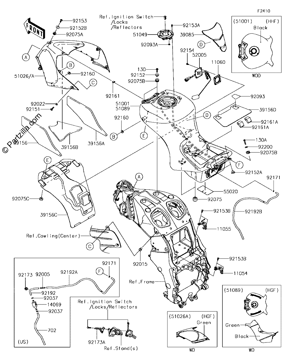 Diagrama de FUEL TANK