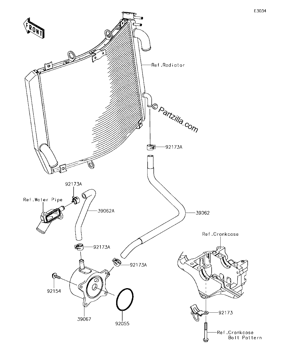 Diagrama de OIL COOLER