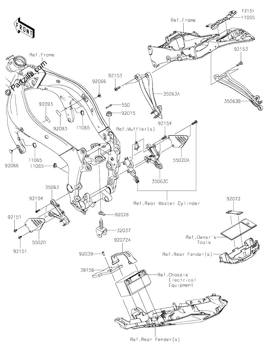 Diagrama de FRAME FITTINGS