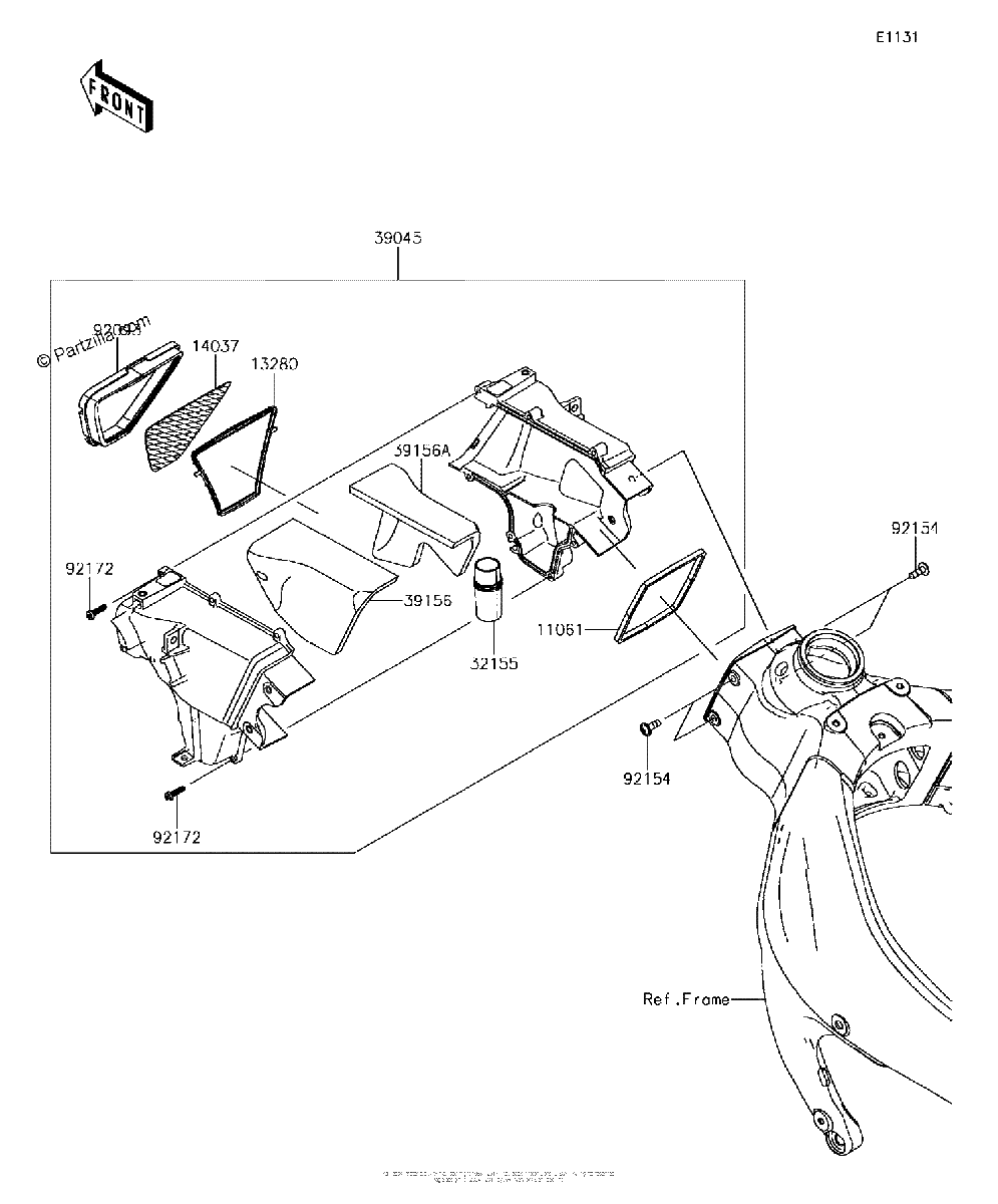 Diagrama de AIR DUCT