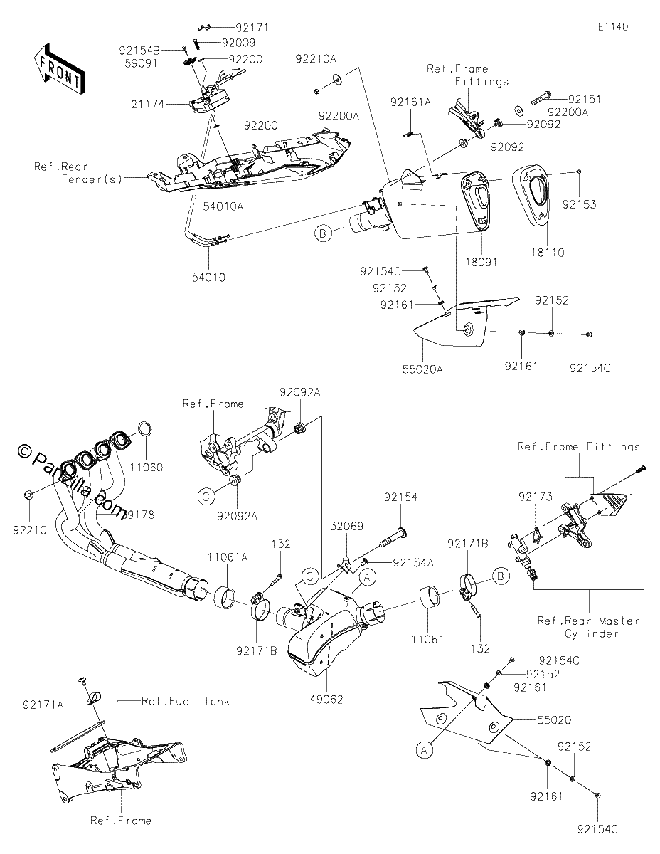 Diagrama de MUFFLER S