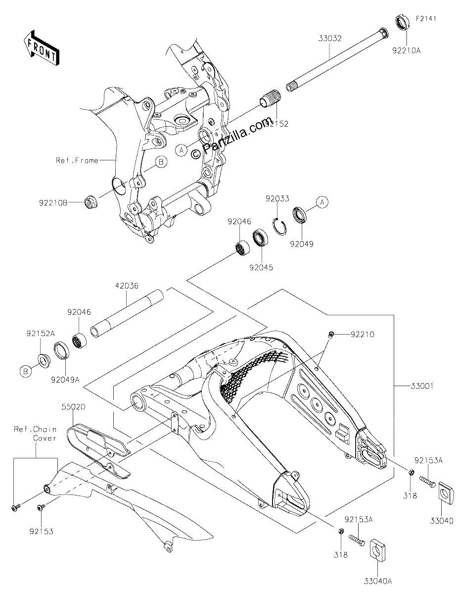 Diagrama de SWINGARM