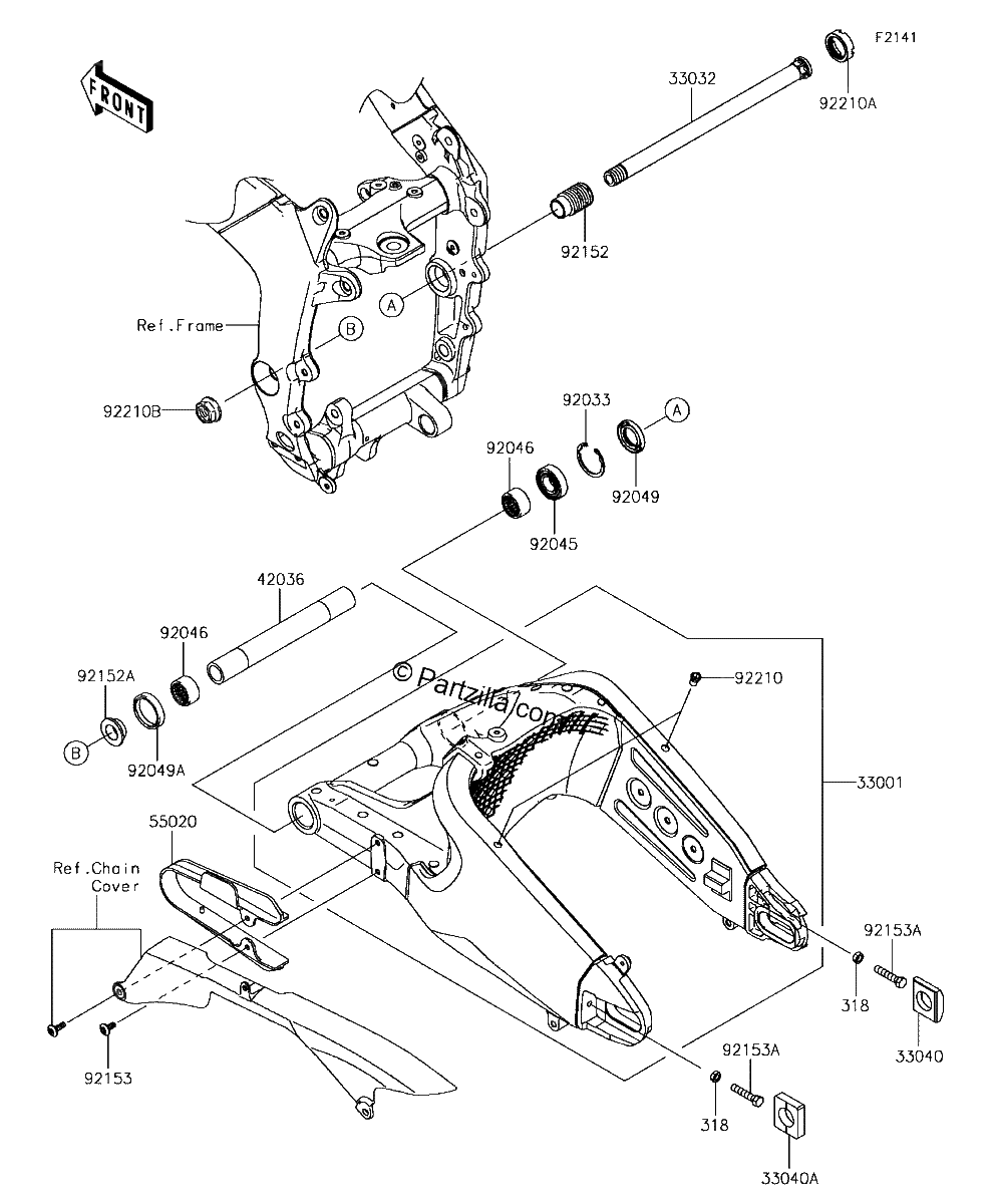 Diagrama de SWINGARM