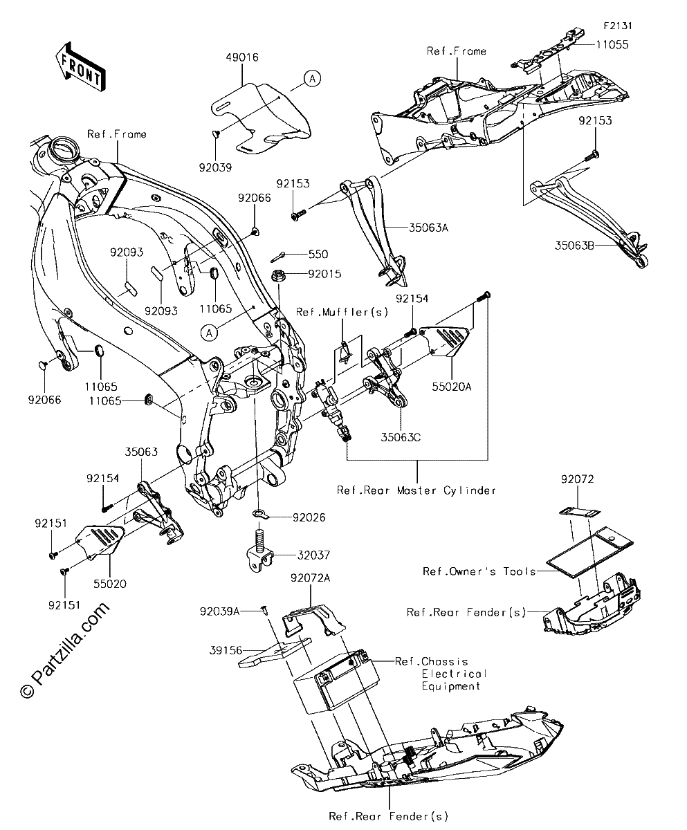 Diagrama de FRAME FITTINGS