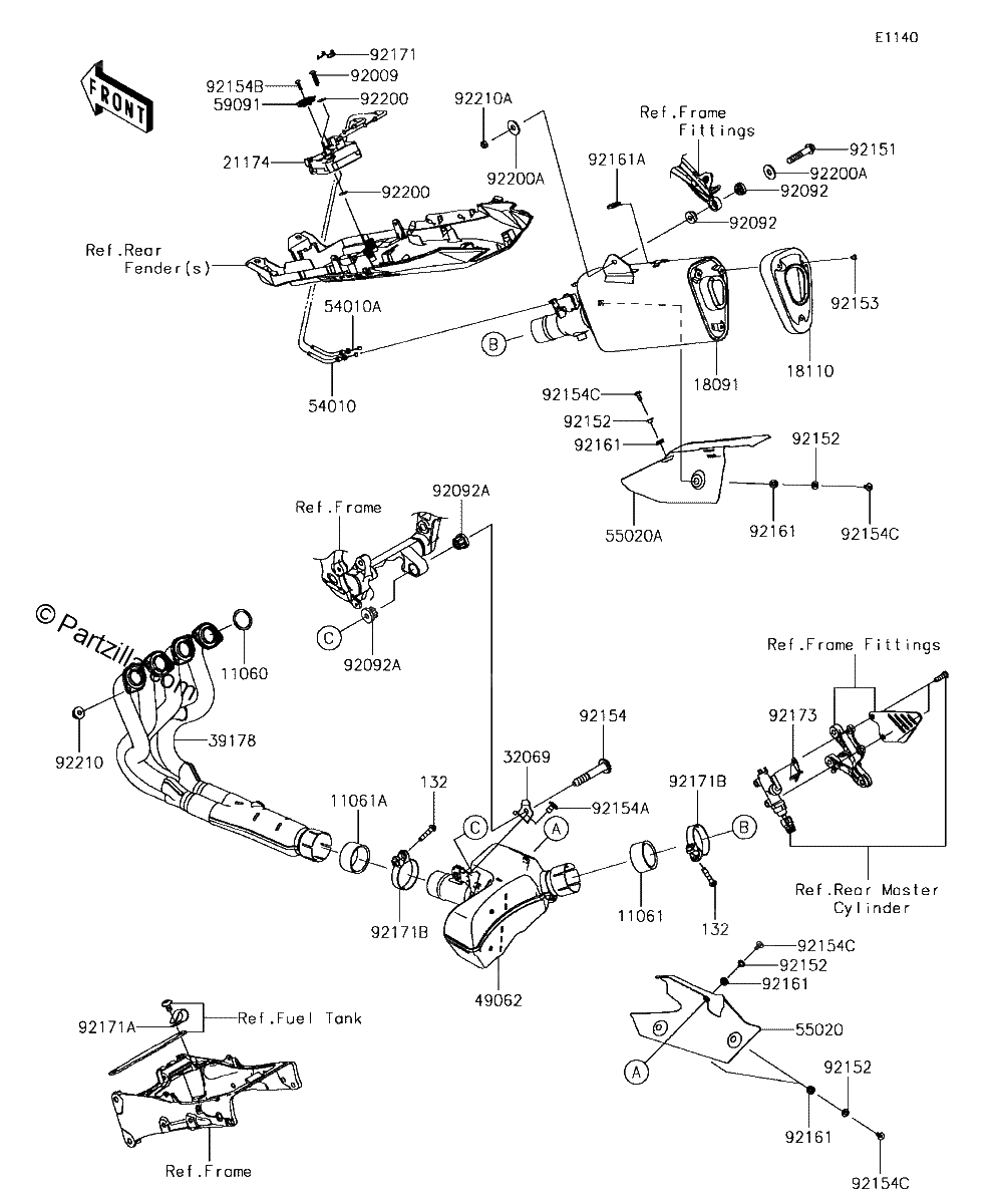 Diagrama de MUFFLER S
