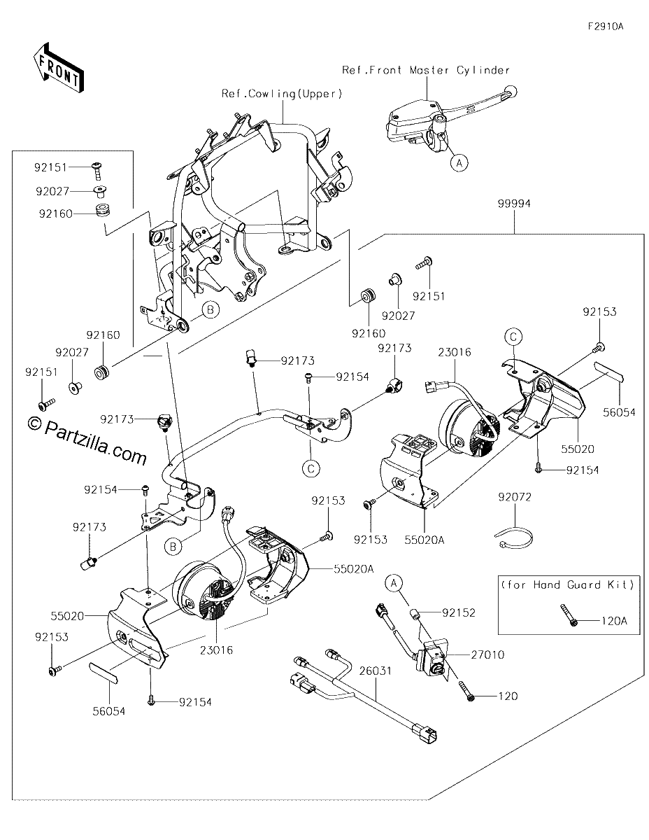 Diagrama de ACCESSORY FOG LAMP