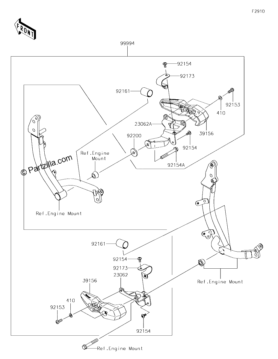 Diagrama de ACCESSORY FRAME SLIDER