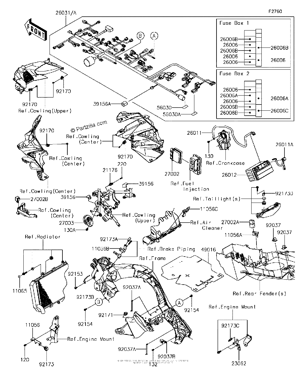 Diagrama de CHASSIS ELECTRICAL EQUIPMENT 2 2