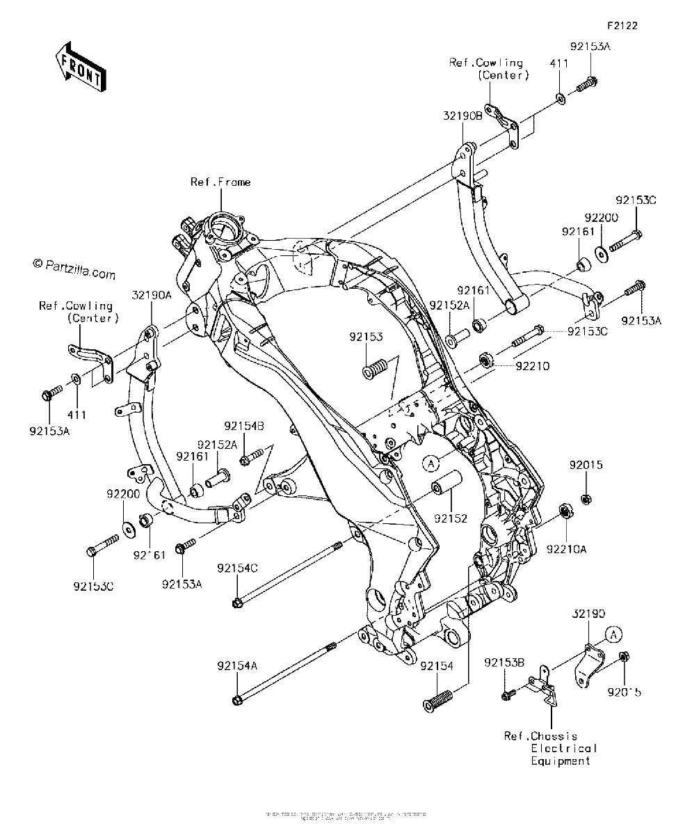 Diagrama de ENGINE MOUNT