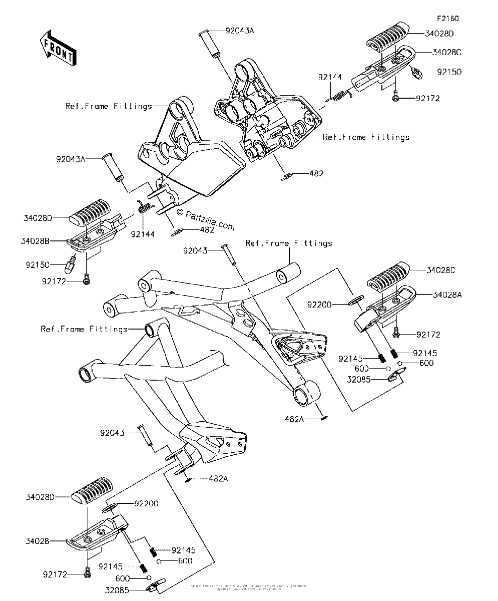 Diagrama de FOOTRESTS