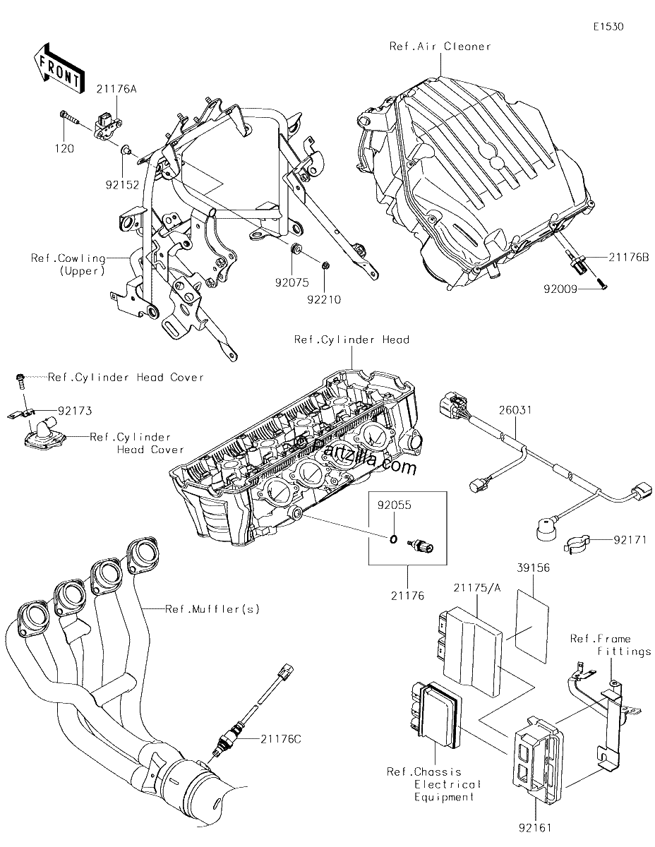 Diagrama de FUEL INJECTION