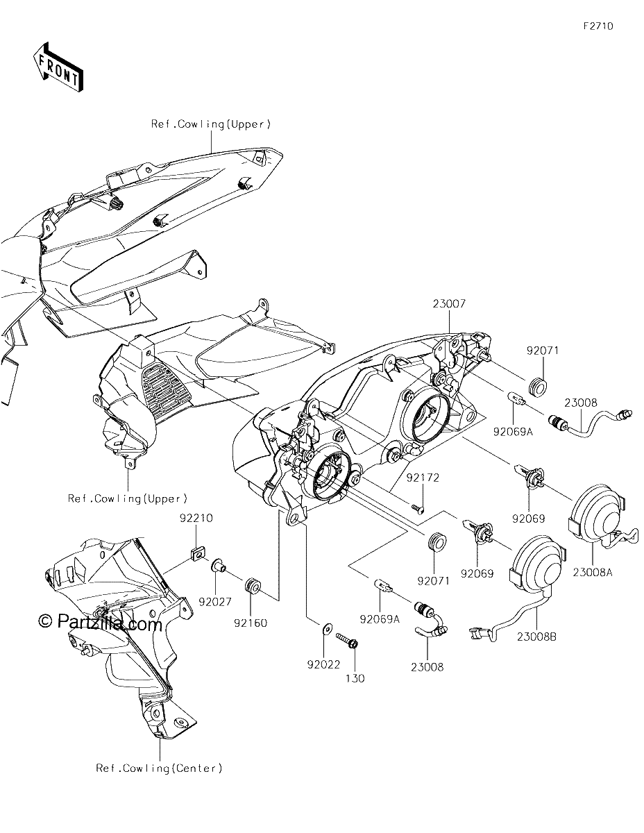Diagrama de HEADLIGHT S