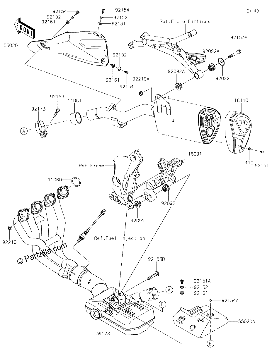 Diagrama de MUFFLER S