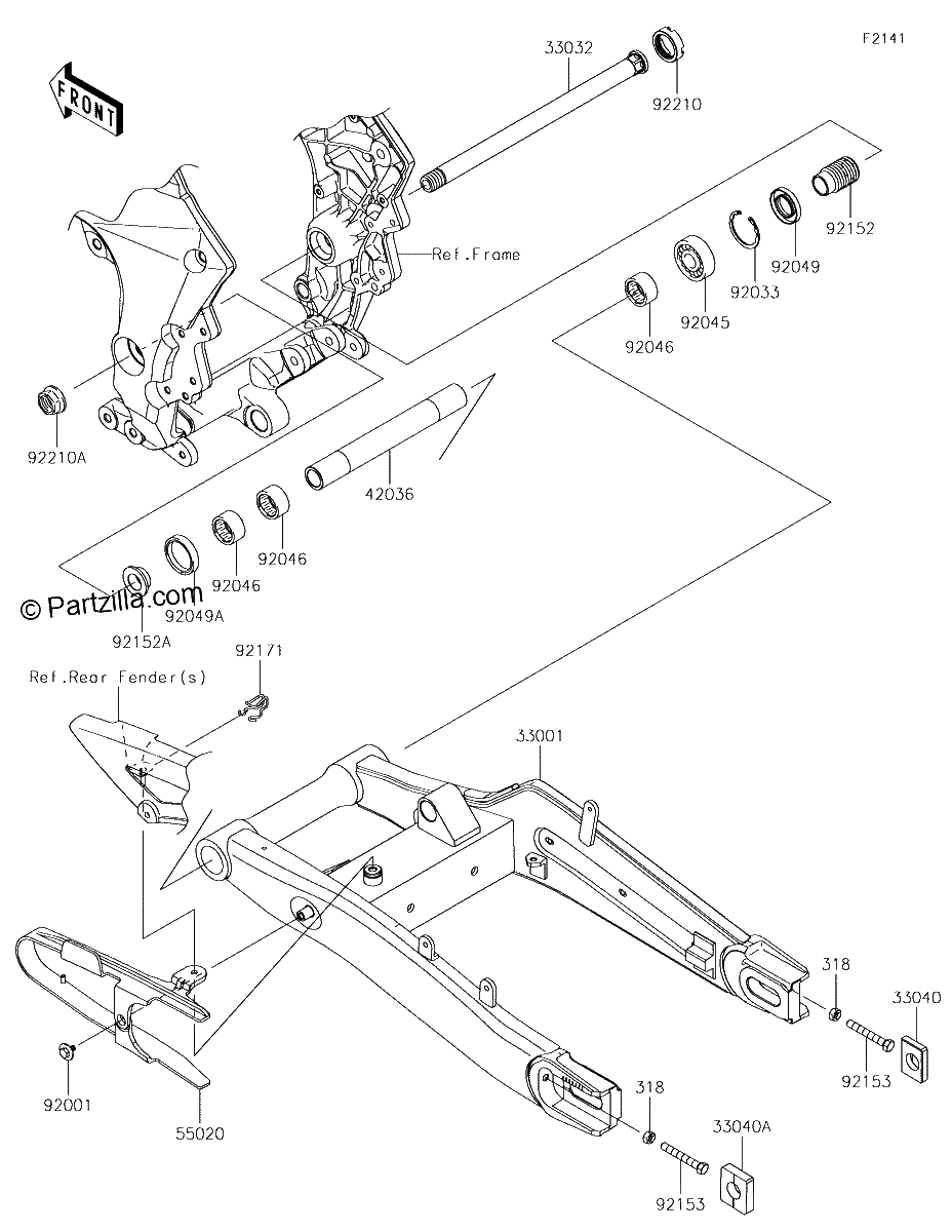 Diagrama de SWINGARM