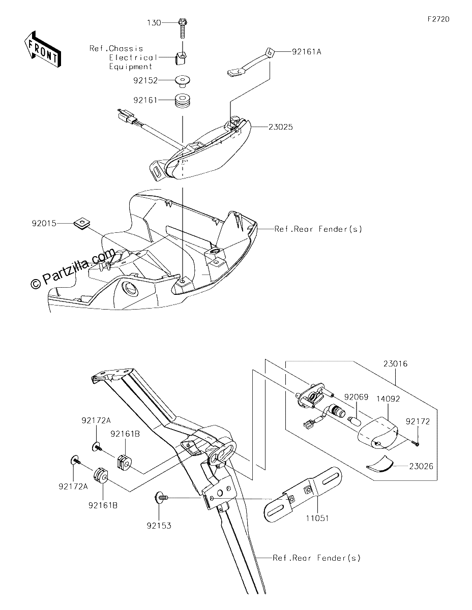 Diagrama de TAILLIGHT S