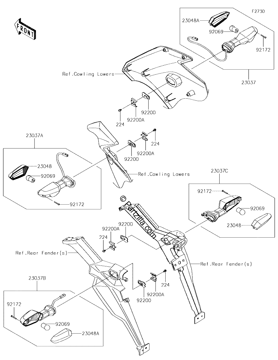 Diagrama de TURN SIGNALS