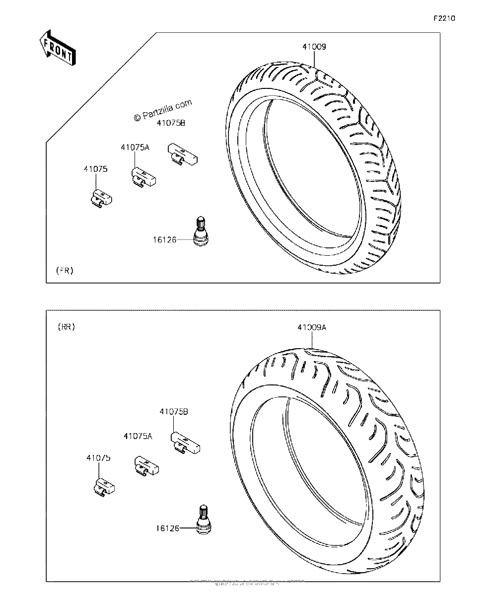 Diagrama de WHEELS TIRES
