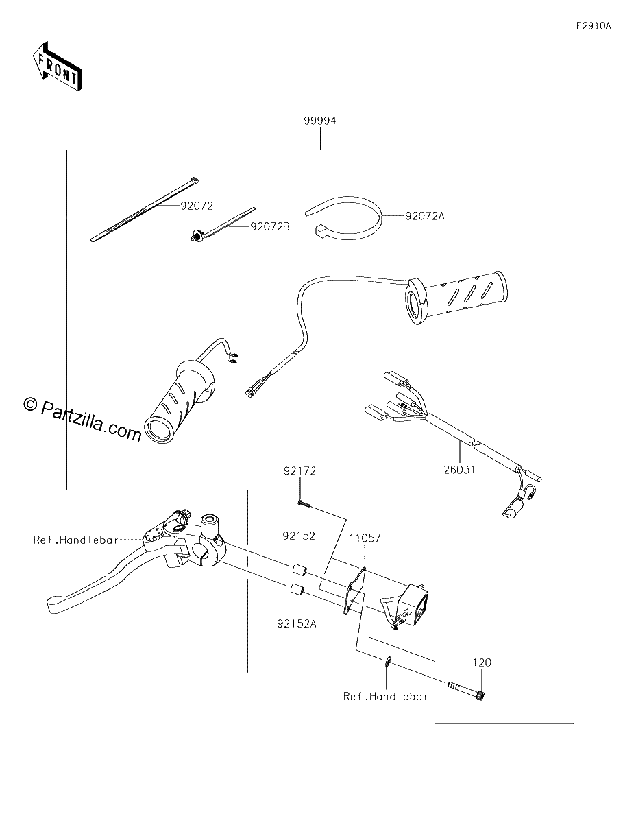 Diagrama de ACCESSORY GRIP HEATER