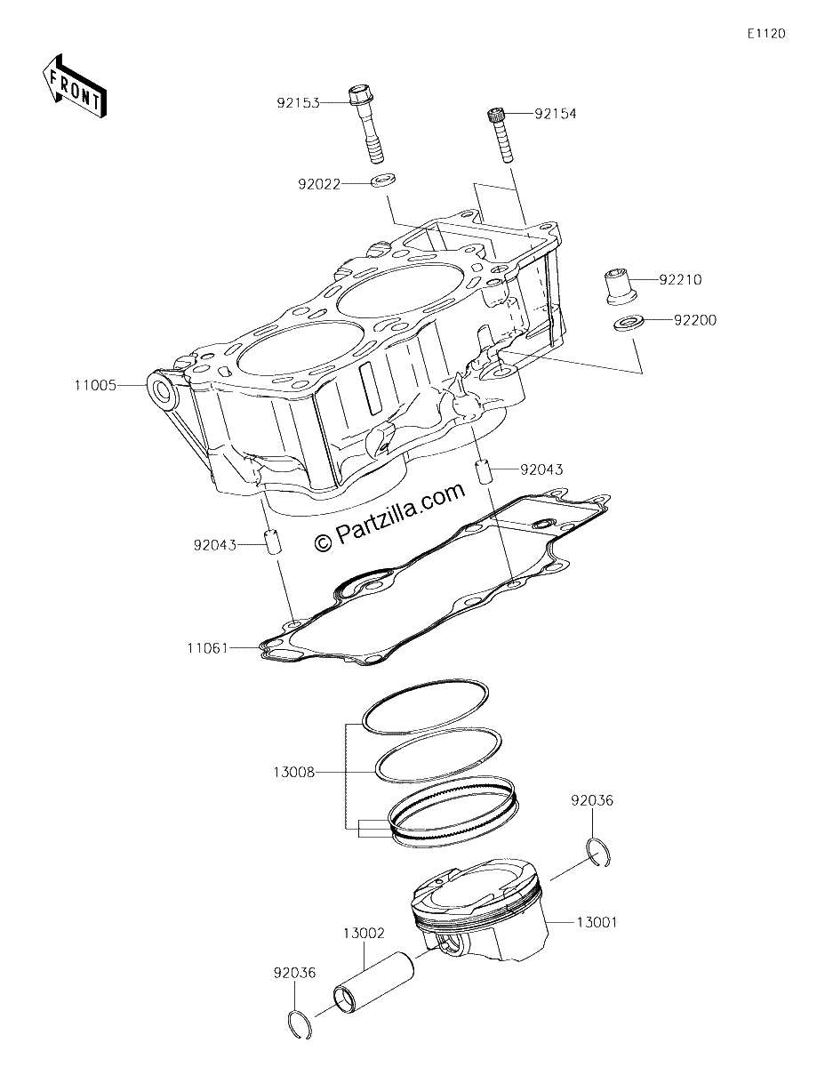 Diagrama de CYLINDER PISTON S
