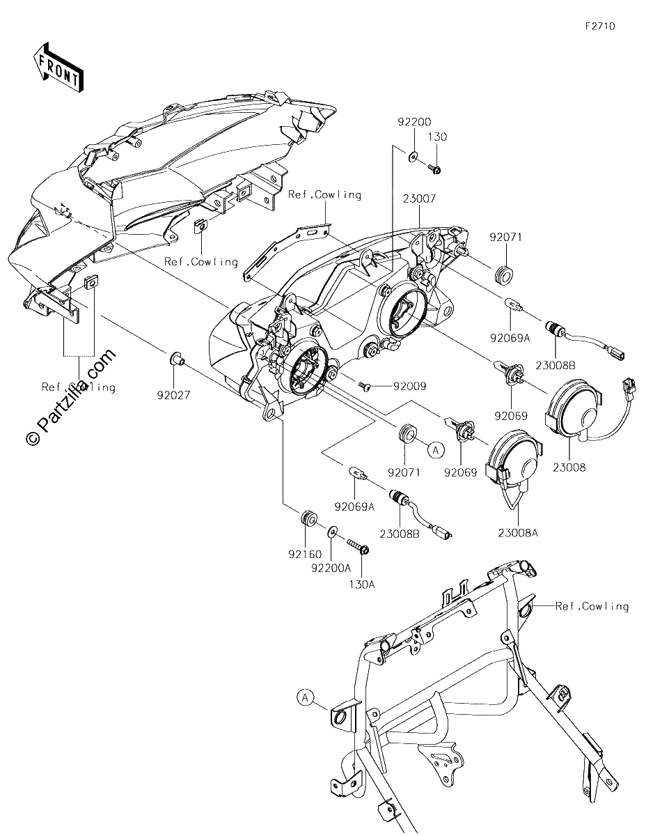 Diagrama de HEADLIGHT S