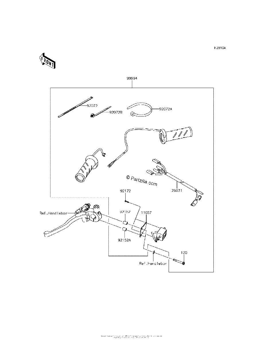 Diagrama de ACCESSORY GRIP HEATER