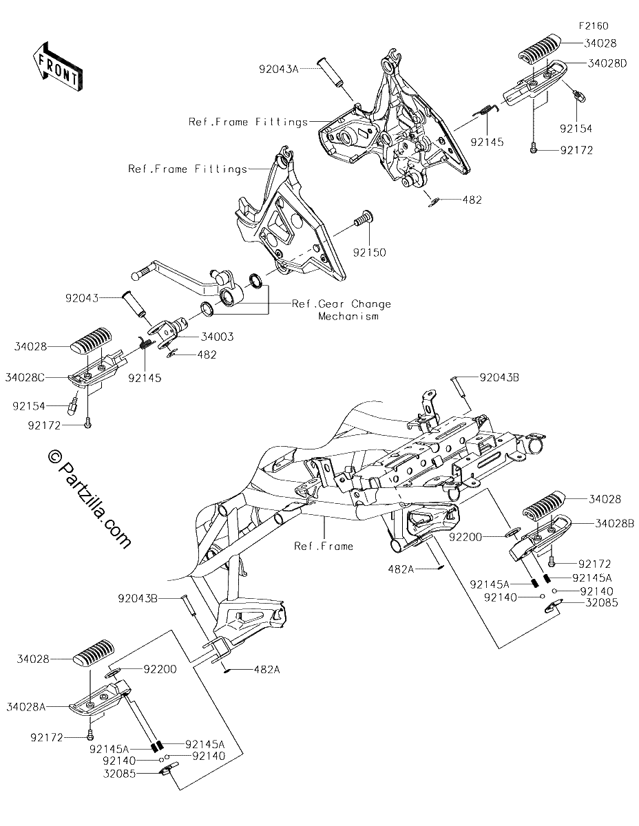 Diagrama de FOOTRESTS