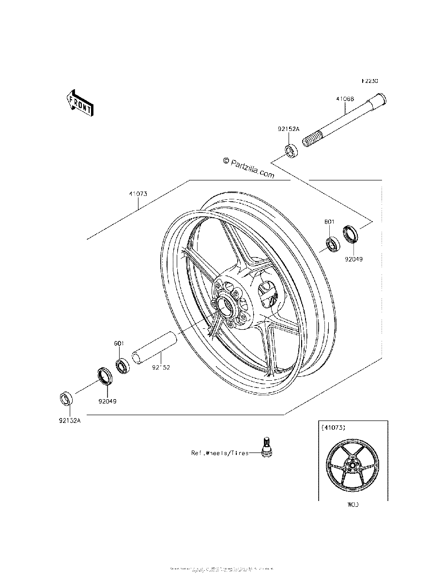Diagrama de FRONT HUB
