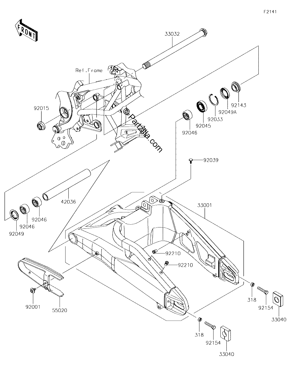 Diagrama de SWINGARM
