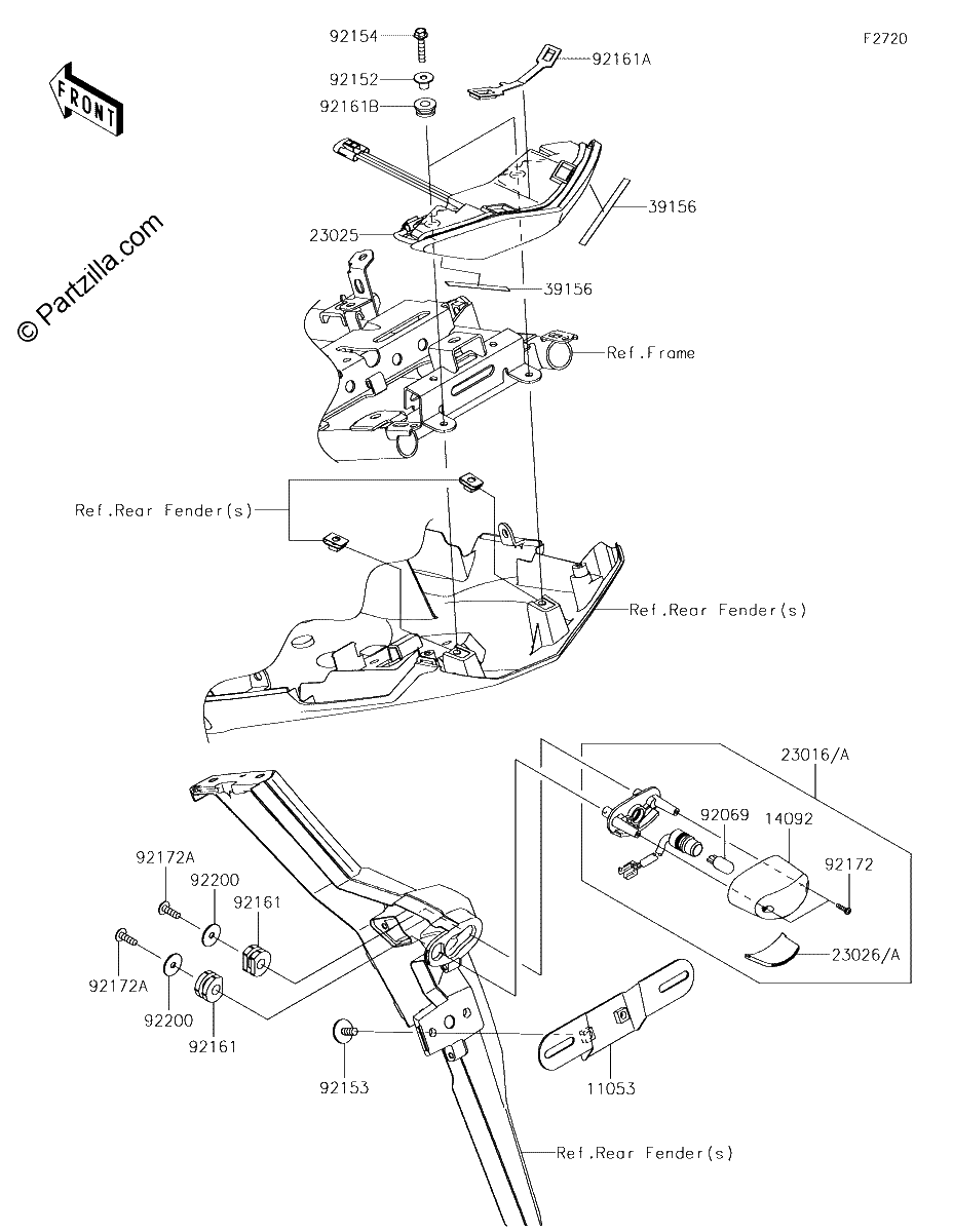 Diagrama de TAILLIGHT S