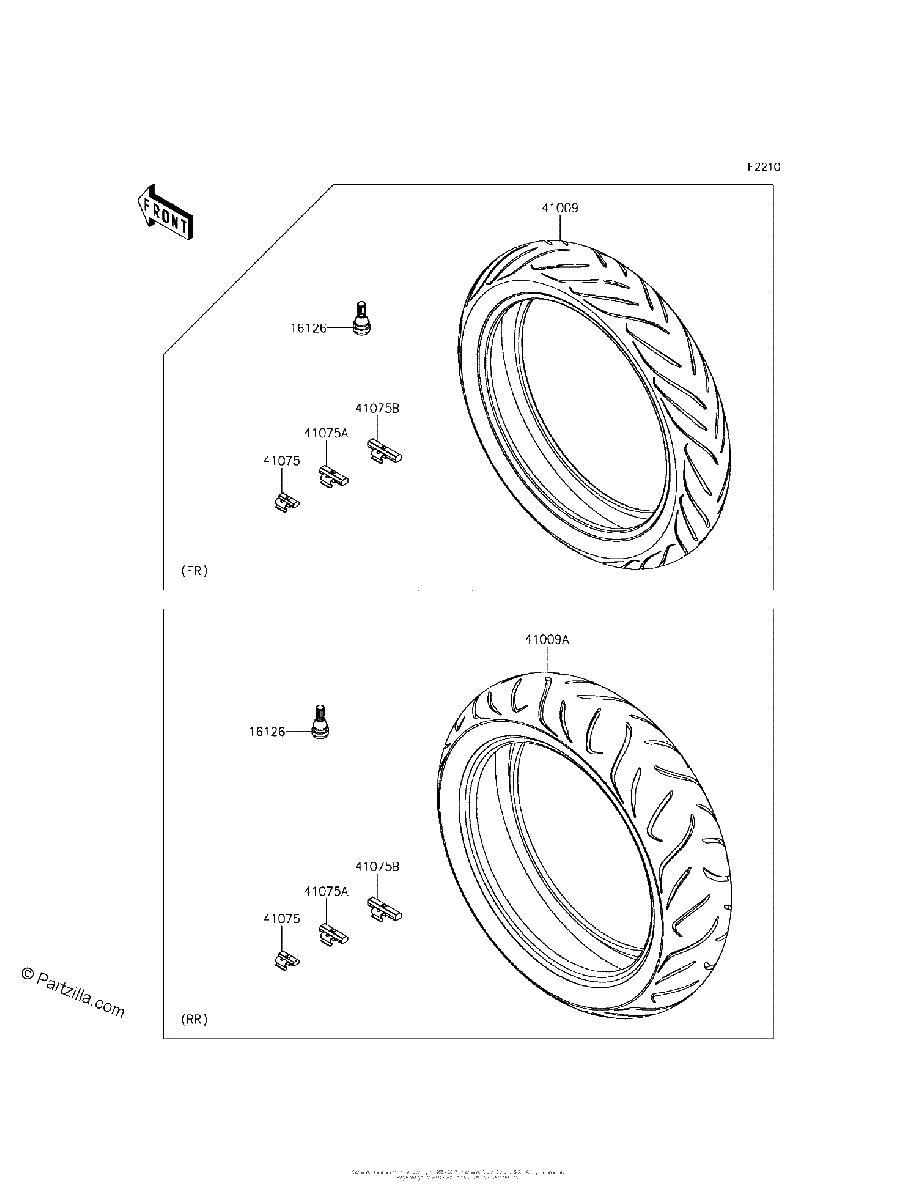 Diagrama de WHEELS TIRES