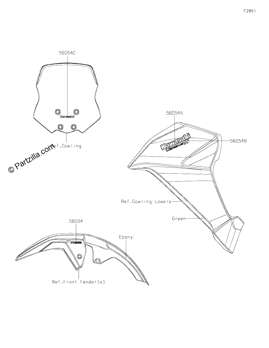 Diagrama de DECALS GREEN CHF