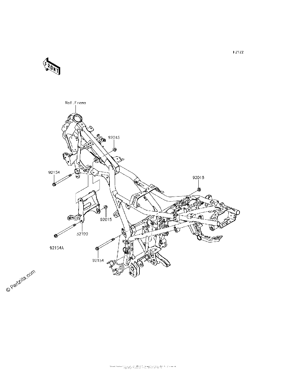 Diagrama de ENGINE MOUNT