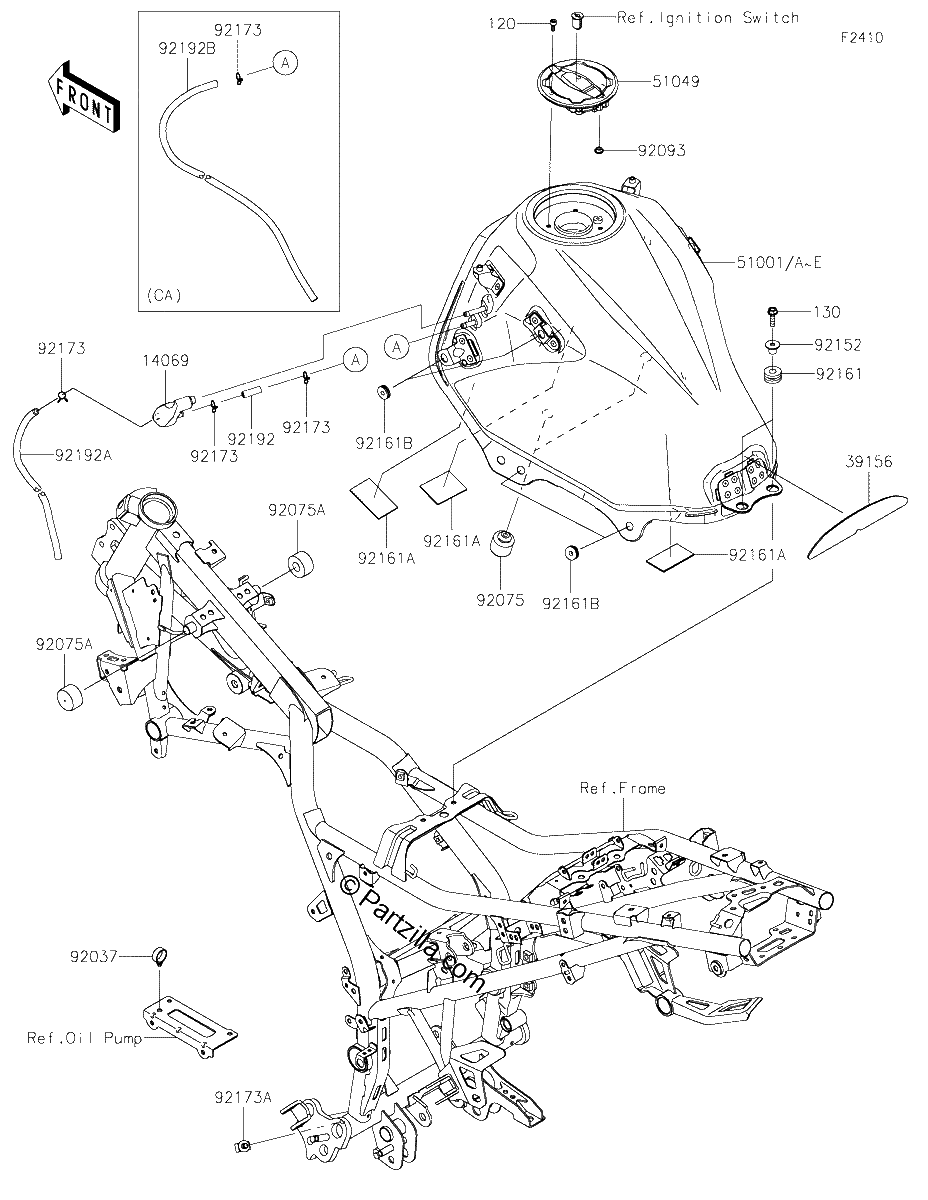 Diagrama de FUEL TANK