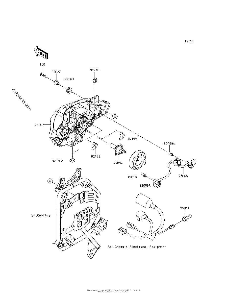 Diagrama de HEADLIGHT S