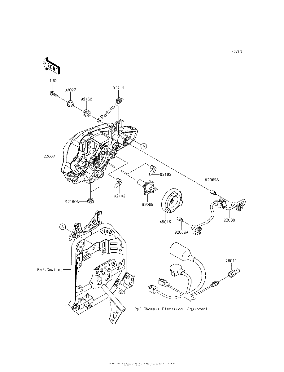 Diagrama de HEADLIGHT S