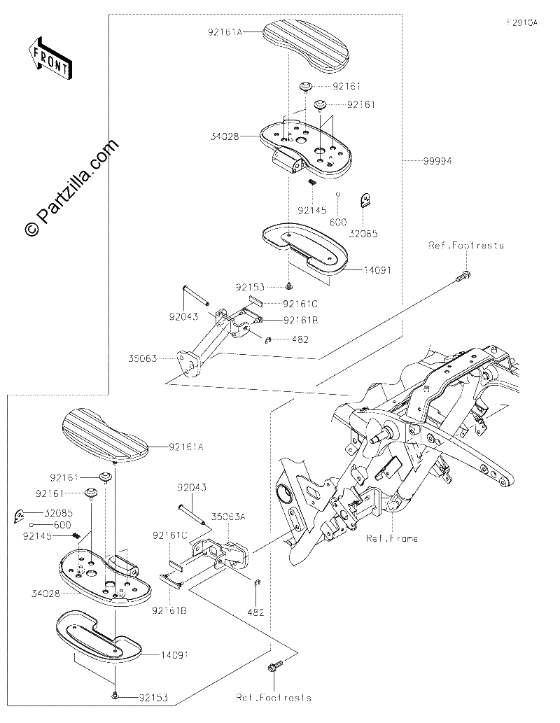 Diagrama de ACCESSORY PASS FLOORBOARD
