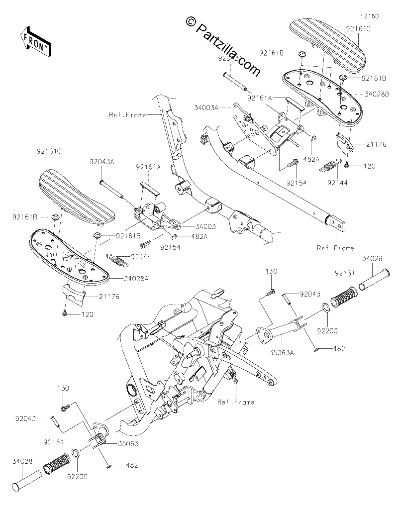 Diagrama de FOOTRESTS