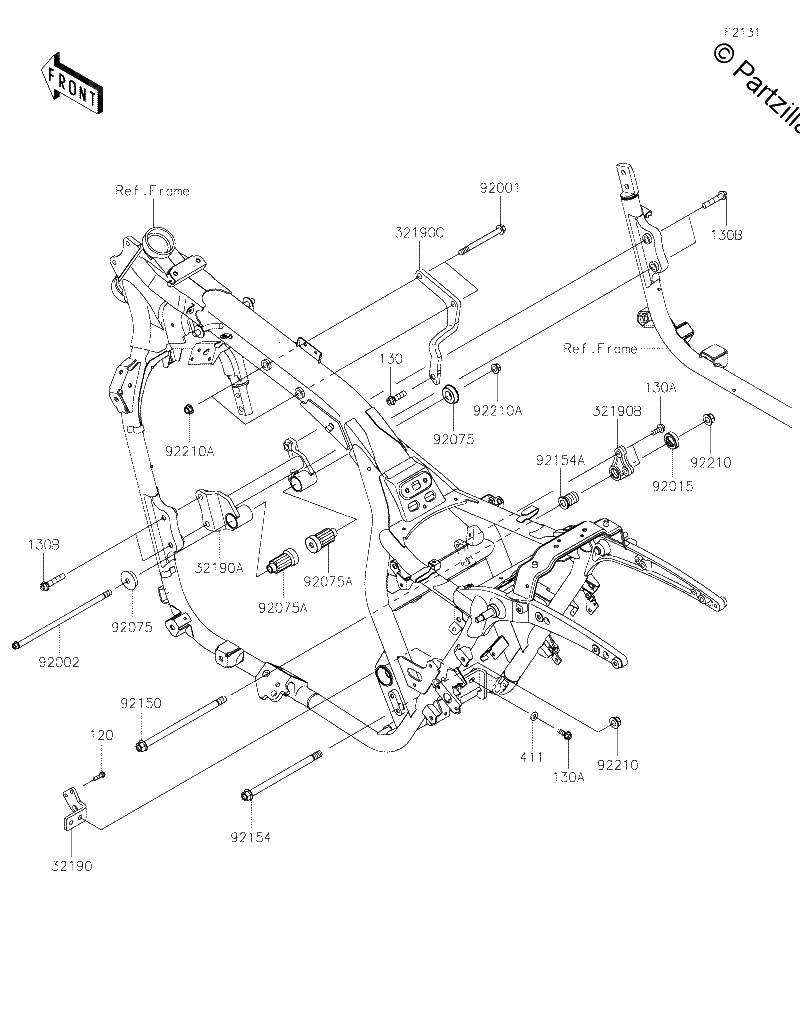 Diagrama de FRAME FITTINGS