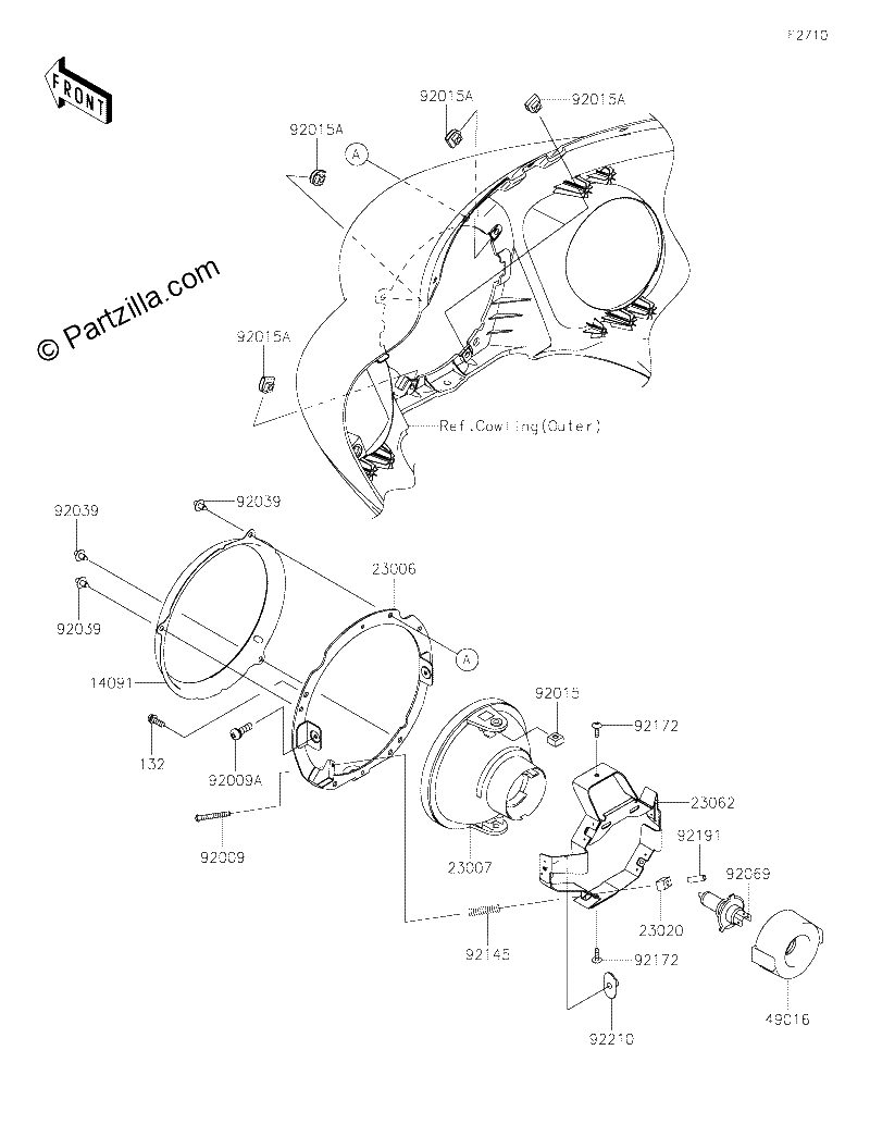 Diagrama de HEADLIGHT S