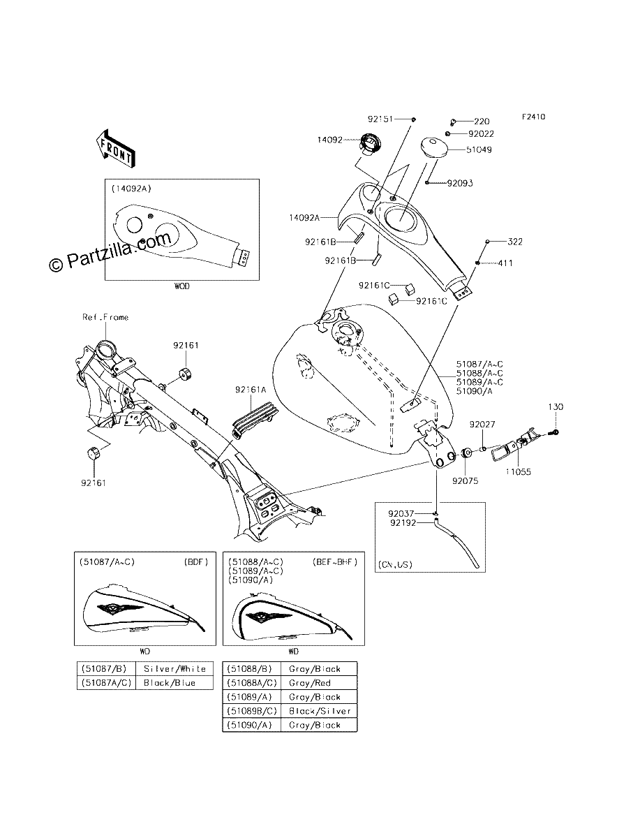 Diagrama de FUEL TANK
