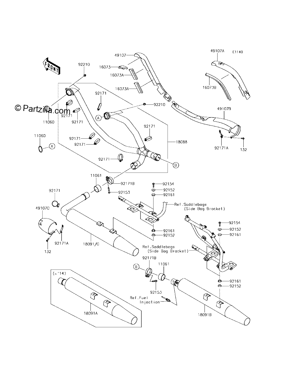 Diagrama de MUFFLER S