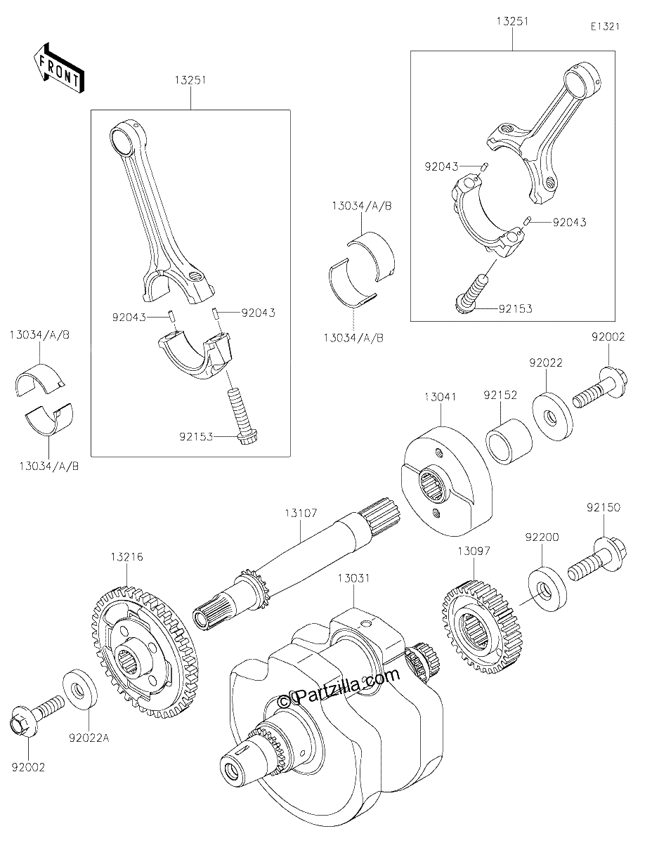 Diagrama de CRANKSHAFT
